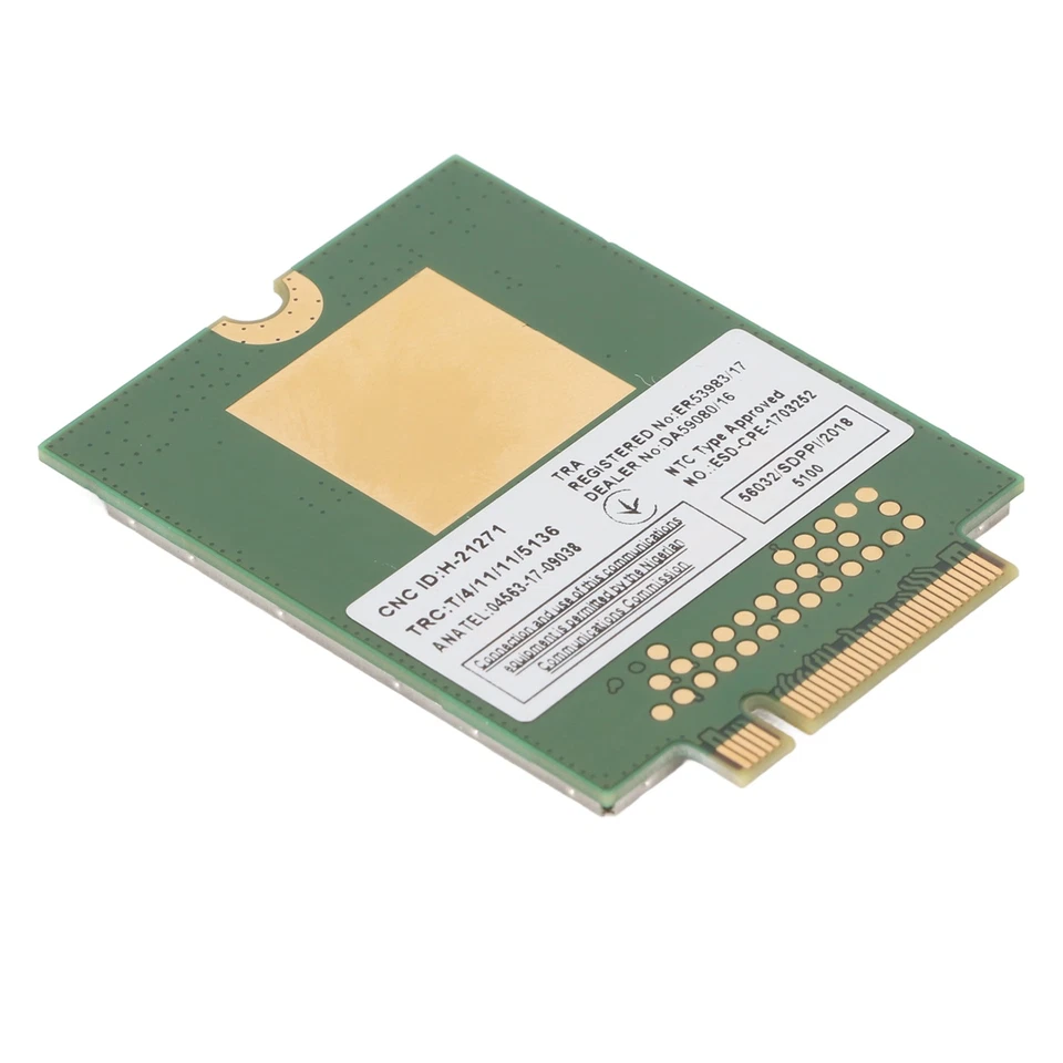 Latitude Compatible 4G LTE Network Card 450Mbps Downlink LTE FDD TDD - Image 1 of 4