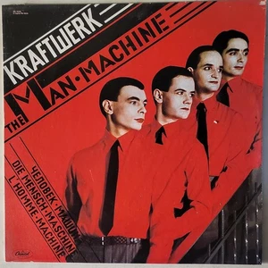 Kraftwerk Man Machine LP EX 1978 Reissue SN16302 The Model Robots (Tested) - Picture 1 of 1
