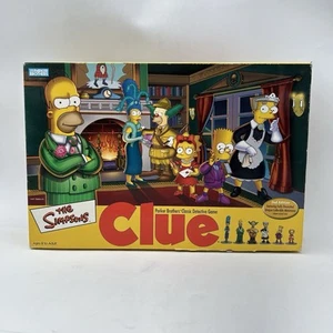 Juego de Mesa The Simpsons Clue 2ª Edición Completo 2002 De Colección Parker Brothers - Imagen 1 de 9