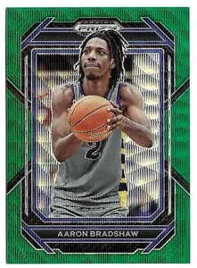 2023 Aaron Bradshaw Panini Prizm Draft Picks Green Wave - Foto 1 di 2
