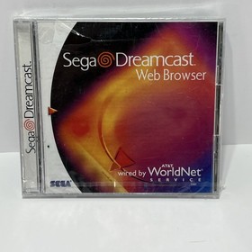 SEGA Dreamcast Web Browser (Sega Dreamcast, 1999) Brand NEW Factory Sealed