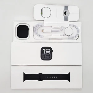 Apple Watch Series 10 42 mm | Estuche de aluminio negro azabache con correa deportiva | SOLO GPS - Imagen 1 de 9