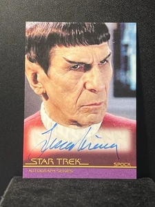 2011 Rittenhouse Star Trek Movies Heroes & Villains A126 Leonard Nimoy as Spock - Picture 1 of 2