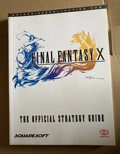 Final Fantasy X 10 Official Strategy Guide Book PS2 PlayStation 2 Piggyback - Picture 1 of 2