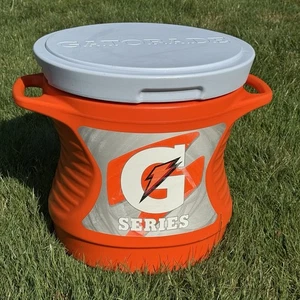 Vtg Gatorade Rubbermaid 7 Gallon Insulated Water Jug Cooler Made In USA - Picture 1 of 8