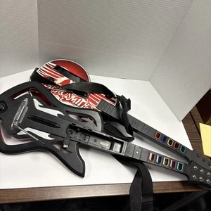 2 Nintendo Wii Guitar Hero 96158805 Warriors Of Rock Aerosmith 95375.805 - Picture 1 of 5