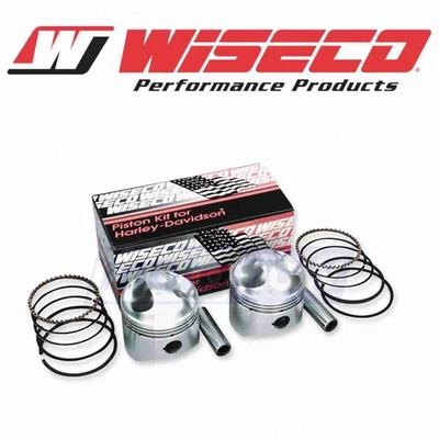 Wiseco K Piston Kit for 1980-1982 Harley Davidson FXB Sturgis - Engine rj Foto 1 de 4