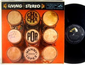 RCA LIVING STEREO 1958 1s/1s Cha Cha Pops MANNY LOPEZ ORCHESTRA LSP-1671 - Bild 1 von 4