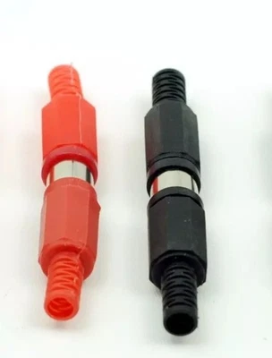 4x RCA Solder Cable Connectors Male Female Phono Adapter Audio Visual AV Plug - Image 1 of 4