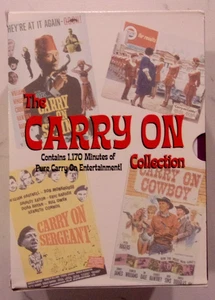 The Carry on Collection 7 DISC 12 MOVIES + THATS CARRY ON - DVD - Imagen 1 de 3