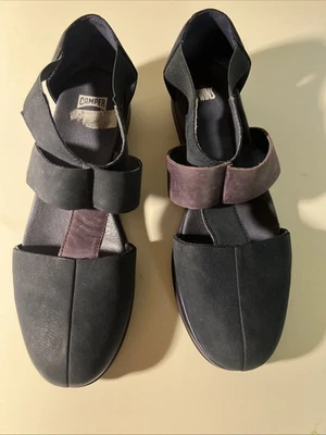 Zapatos Camper Twins talla 39 sin cordones azules y morados para mujer Foto 1 de 4