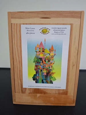 Rompecabezas de madera artefacto "Monasterio" - 460 piezas - Completo #E18 Foto 1 de 2