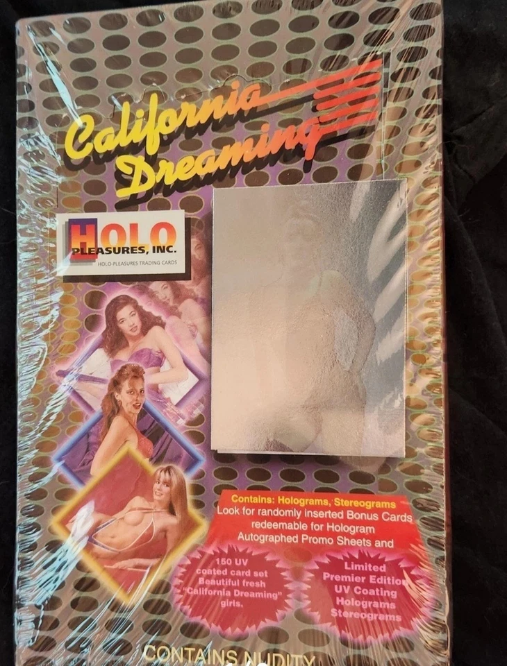 1991 California Dreaming Trading Cards Factory Sealed Box By Holo Pleasures Inc. - Image 1 of 1