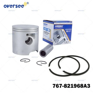 767-821968A3 Piston Kit &Ring STD 65mm For Mercury/Mariner 15-25HP Outboard - Bild 1 von 7