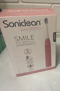 Soniclean Pro 3500 Elektrische Zahnbürste Pink mit 8 Bürstenköpfen - Bild 1 von 1