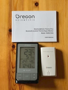 Estación de temperatura/humedad Oregon Scientific RAR213HG con sensor adicional - Imagen 1 de 2
