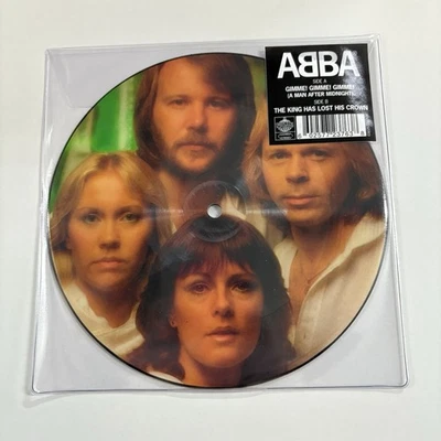 ABBA – Gimme! Gimme! Gimme! - UK Polar 7" Picture disc - 00602577237638 - Image 1 of 3