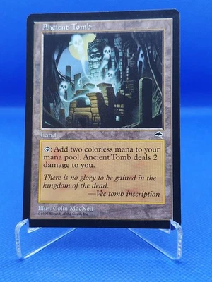 Ancient Tomb 1x MTG Tempest NM-MT Vintage land - Image 1 of 4