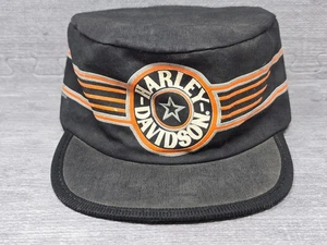 Vintage Harley Davidson Painters Cap Made in USA One Size Fits All - Picture 1 of 10
