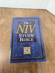 THE NIV STUDY BIBLE ~ 10th Anniversary Edition ~ 1995 Zondervan HC - Picture 1 of 8