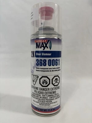 New 11.8 oz USC Spraymax 2K Glamour High Gloss Aerosol 3680061 Car Paint Repair - Image 1 of 4