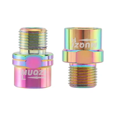 1 Par Extensor Pedal Bicicleta 16MM 9/16 MANIVELA A 9/16 PEDAL Extensión Pedal Foto 1 de 4