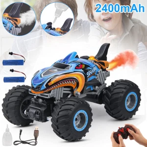 Ferngesteuertes Auto Schwanzspray RC Monster Truck Spielzeug Kinder Modellauto - Bild 1 von 12
