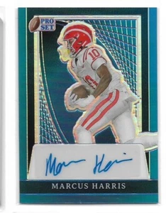 Marcus Harris 2024 Pro Set, prizm auto rookie #d 4 /20 NEW ENGLAND PATRIOTS - Picture 1 of 1