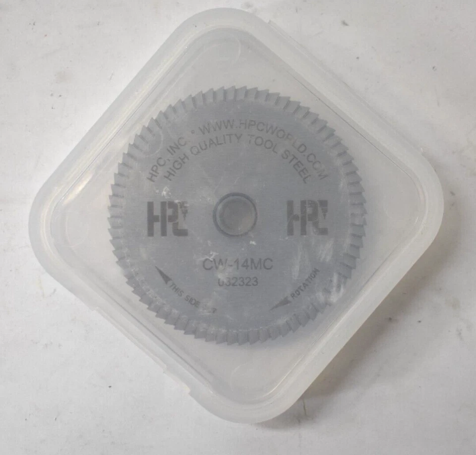 HPC Key Machine Cutter For Standard Large Pin Cylinder Tool CW-14MC 032323 - Image 1 of 4