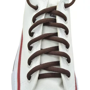 Zapatillas deportivas ovaladas 45" cuerdas cordones "marrón" - Imagen 1 de 4