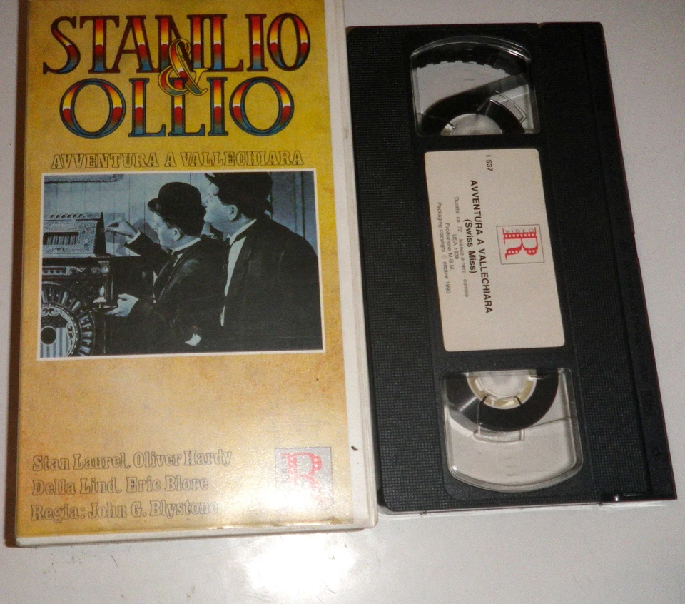 STANLIO E OLLIO VHS ORIGINALE: AVVENTURA A VALLE CHIARA - VIDEO R - Immagine 1 di 1