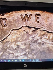 2016 P Lincoln Cent With Die Crack Through The W On Front - Picture 1 of 6