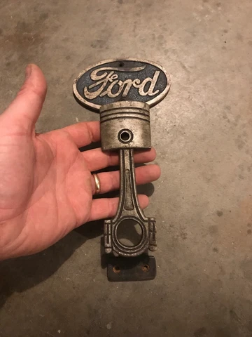 Ford Motors Company Door Handle Solid Metal Cast Iron HOTROD GIFT Truck Auto Car Cover
