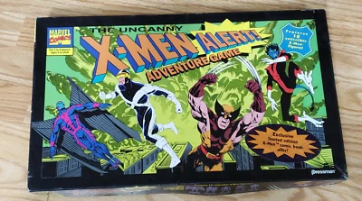 1992 Marvel Comics - THE UNCANNY X-MEN ALERT!  ADVENTURE GAME - NO COMIC - Image 1 of 4