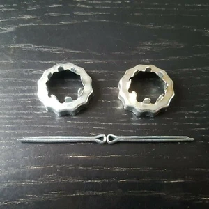 Hub Nut Cage Pair Front Strut Ford Escort Mk1 MK2 Capri RS2000 Stud Axle Spindle - Picture 1 of 1