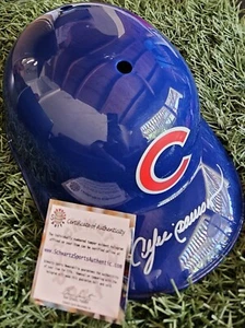 Andre Dawson Chicago Cubs Autographed Batting Helmet Auto  - Picture 1 of 3