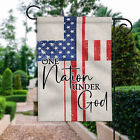 One Nation Under God Double-sided Flag, 4th of July Flag, Independence Day Flag