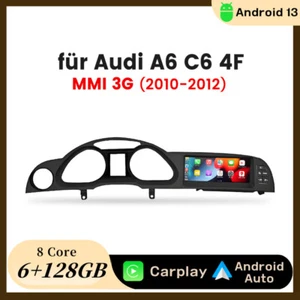 Für AUDI A6 C6 Multimedia 2010-2012 Autoradio CarPlay Navi USB Wifi SWC 4G NET - Bild 1 von 15