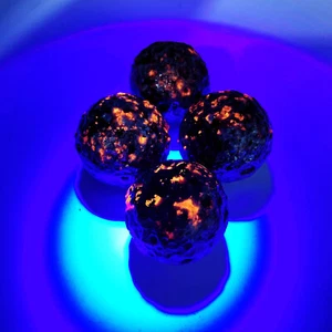 10pc Natural Yooperlite moon sphere Reiki Crystal Quartz Healing Decorate gift - Picture 1 of 6