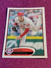 2012 Topps Cole Hamels #190 Philadelphia Phillies
