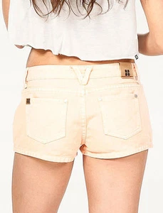 $66 NUEVO CON ETIQUETAS INSIGHT 51 PANTALONES CORTOS BAJOS DENIM ALGODÓN 3 colores talla 2,4,6,8,10 código #36 - Imagen 1 de 18