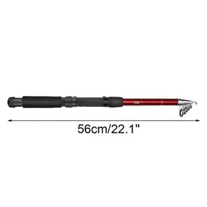 (3.0m)Outdoor Portable Casting Telescopic Fishing Rod Reel MU - Picture 1 of 11
