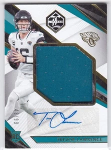 Trevor Lawrence Auto 2021 Panini Limited RPA RC Rookie /99 Jaguars - Picture 1 of 1