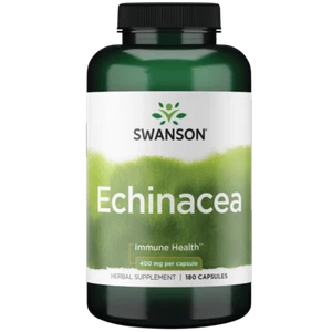 Swanson Echinacea 400 mg 180 Capsules - Picture 1 of 6