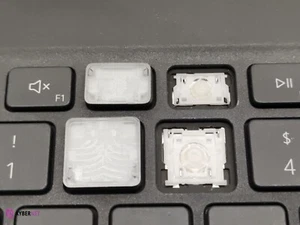Dell Latitude 3510 Laptop UK Keyboard Single Keys w/Hinges &Rubbers - Picture 1 of 2
