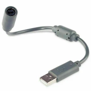 USB Breakaway Cable Cord Adapter For Microsoft XBOX 360 PC Wired Controller 26cm - Picture 1 of 12