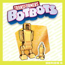 SPARKLIN GOLD Transformers BotBots Series 5 Goldrush Winner's Circle vacuum 2020