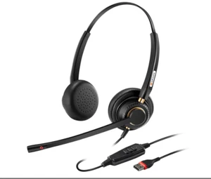 Arama USB Headset &Microphone, Computer Headset with Noise Cancelling Mic 1618 - Picture 1 of 3