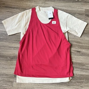 Jordan Essentials Retro Style Oversized Shirt/Dress Women S OR Mens L DM5192-104 - Picture 1 of 6