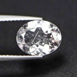 1.76 Cts Oval Cut (10x8) Natural Morganite Pink Brazil Loose Gemstone - Picture 1 of 5